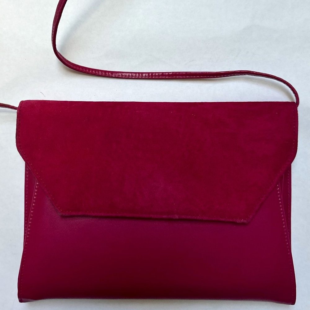 80's Purple Envelope Purse